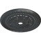 Ekena Millwork Palmetto Ceiling Medallion (Fits Canopies up to 7 5/8"), 31 1/2"OD x 3 5/8"ID x 1 3/4"P, Pewter CM31PMPES - alternate 3